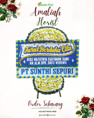 Papan Bunga Duka di Taratak Padang Kampuang